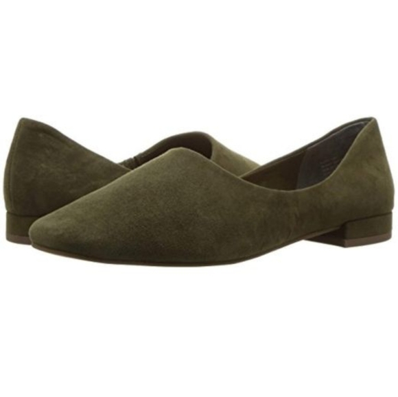 Seychelles Shoes - Seychelles olive suede flats size 7.5